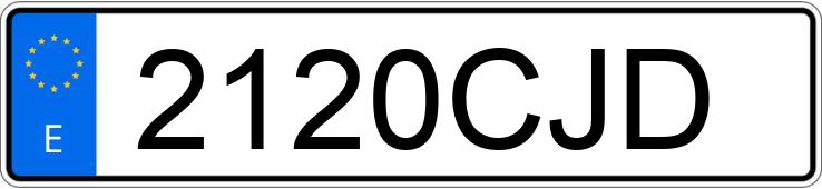 Numer rejestracyjny 2120CJD posiada RENAULT CLIO