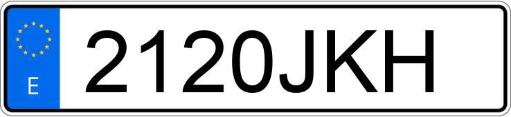 Numer rejestracyjny 2120JKH posiada VOLKSWAGEN SHARAN