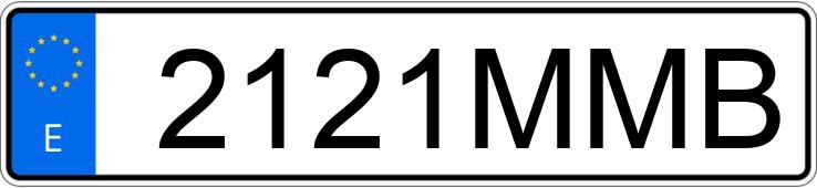 Numer rejestracyjny 2121MMB posiada BMW SERIE 3