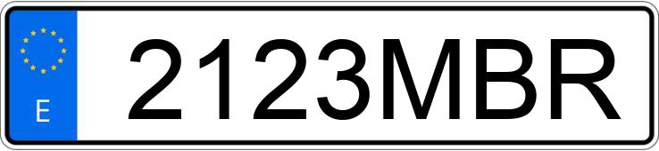 Numer rejestracyjny 2123MBR posiada SEAT ARONA