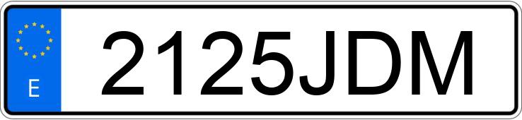 Numer rejestracyjny 2125JDM posiada RENAULT CLIO Numer rejestracyjny 2125JDM posiada RENAULT CLIO