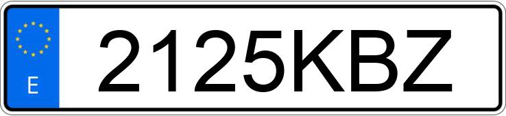 Numer rejestracyjny 2125KBZ posiada RENAULT KADJAR