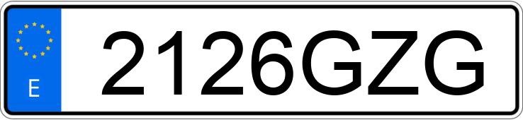 Numer rejestracyjny 2126GZG posiada SAAB 9-3