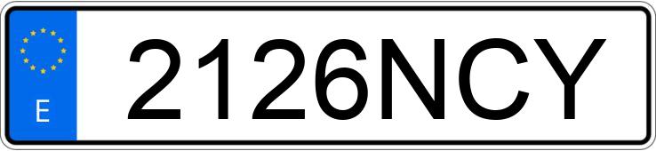 Numer rejestracyjny 2126NCY posiada KAWASAKI Z 650