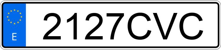 Numer rejestracyjny 2127CVC posiada OPEL VECTRA