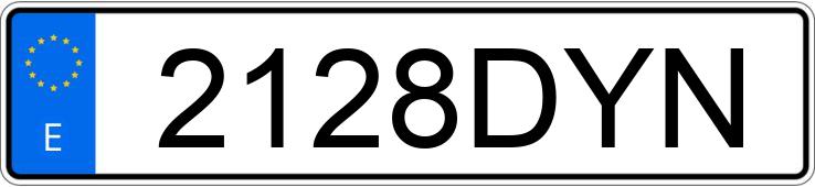 Numer rejestracyjny 2128DYN posiada IVECO DAILY Numer rejestracyjny 2128DYN posiada IVECO DAILY