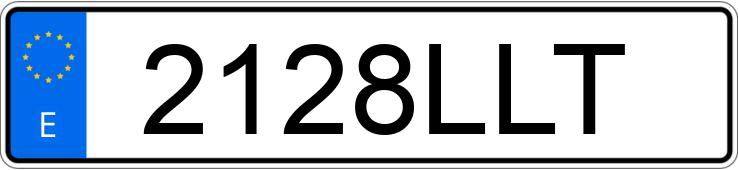 Numer rejestracyjny 2128LLT posiada SKODA OCTAVIA