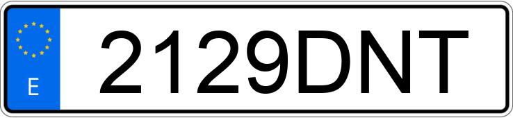 Numer rejestracyjny 2129DNT posiada OPEL ASTRA