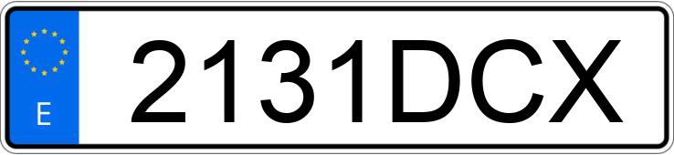 Numer rejestracyjny 2131DCX posiada CITROEN C4