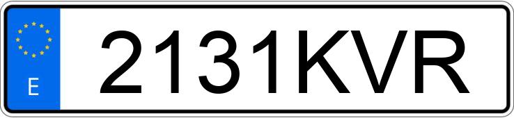 Numer rejestracyjny 2131KVR posiada VOLKSWAGEN GOLF Numer rejestracyjny 2131KVR posiada VOLKSWAGEN GOLF