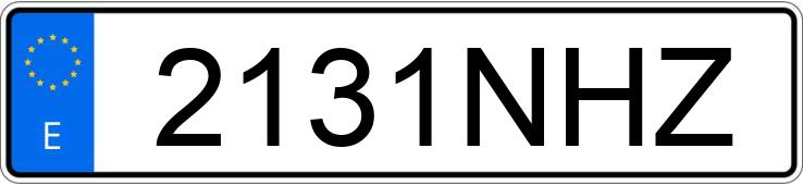 Numer rejestracyjny 2131NHZ posiada HYUNDAI I30