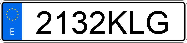 Numer rejestracyjny 2132KLG posiada FORD CUSTOM