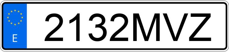 Numer rejestracyjny 2132MVZ posiada KTM EXC 450