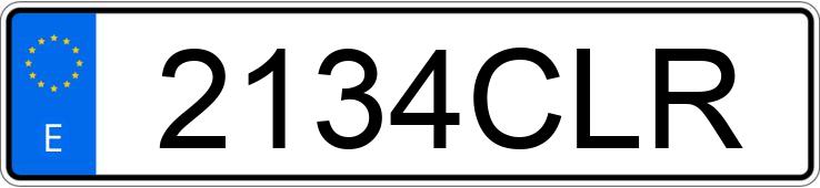 Die Registrierungsnummer 2134CLR hat BMW SERIE 5 E34 535I Die Registrierungsnummer 2134CLR hat BMW SERIE 5 E34 535I