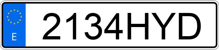 Numer rejestracyjny 2134HYD posiada PEUGEOT 508