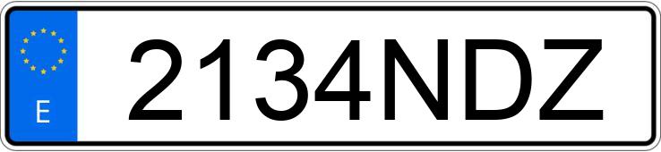 Numer rejestracyjny 2134NDZ posiada RENAULT RAFALE Numer rejestracyjny 2134NDZ posiada RENAULT RAFALE