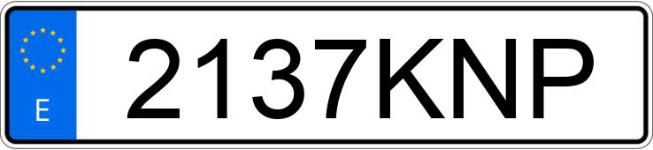Numer rejestracyjny 2137KNP posiada CITROEN C3