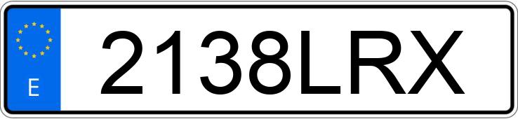 Numer rejestracyjny 2138LRX posiada VOLKSWAGEN POLO