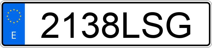 Registreringsnummeret 2138LSG har MERCEDES GLE (167)