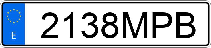 Numer rejestracyjny 2138MPB posiada VOLKSWAGEN GOLF SPORTSVAN Numer rejestracyjny 2138MPB posiada VOLKSWAGEN GOLF SPORTSVAN