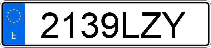 Numer rejestracyjny 2139LZY posiada FORD KUGA Numer rejestracyjny 2139LZY posiada FORD KUGA