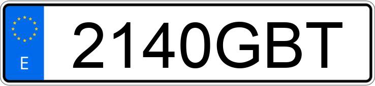 Numer rejestracyjny 2140GBT posiada CITROEN C4 PICASSO 5PZ