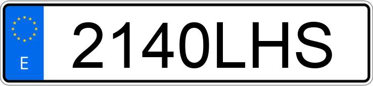 Numer rejestracyjny 2140LHS posiada KYMCO AGILITY CITY