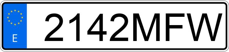 Numer rejestracyjny 2142MFW posiada OPEL CORSA Numer rejestracyjny 2142MFW posiada OPEL CORSA