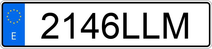 Numer rejestracyjny 2146LLM posiada TOYOTA COROLLA