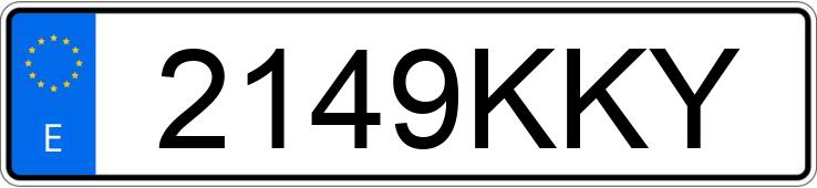 Numer rejestracyjny 2149KKY posiada RENAULT CLIO Numer rejestracyjny 2149KKY posiada RENAULT CLIO