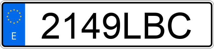 Numer rejestracyjny 2149LBC posiada IVECO DAILY Numer rejestracyjny 2149LBC posiada IVECO DAILY