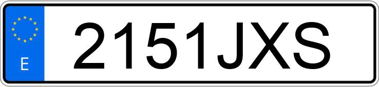 Numer rejestracyjny 2151JXS posiada PEUGEOT 208