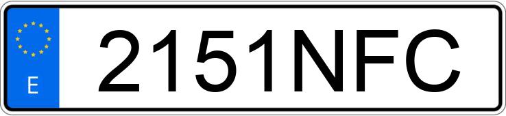 Numer rejestracyjny 2151NFC posiada DACIA DUSTER