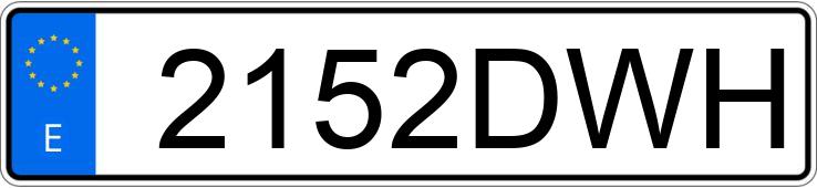 Numer rejestracyjny 2152DWH posiada SMART FORFOUR