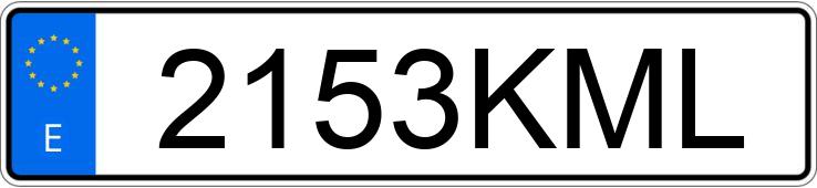 Numer rejestracyjny 2153KML posiada RENAULT KADJAR