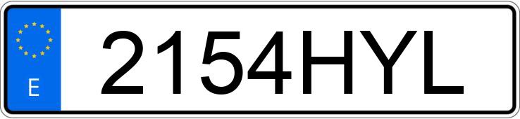 Numer rejestracyjny 2154HYL posiada DACIA SANDERO