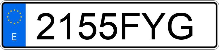 Numer rejestracyjny 2155FYG posiada VOLKSWAGEN GOLF Numer rejestracyjny 2155FYG posiada VOLKSWAGEN GOLF