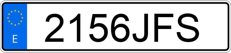 Registreringsnummeret 2156JFS har CITROEN C4 GRAND PICASSO