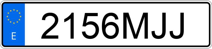 Numer rejestracyjny 2156MJJ posiada BMW X7