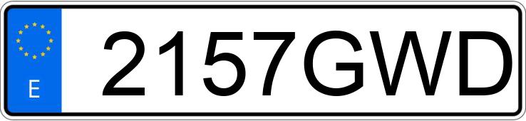 Numer rejestracyjny 2157GWD posiada MITSUBISHI MONTERO Numer rejestracyjny 2157GWD posiada MITSUBISHI MONTERO