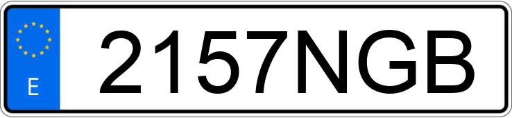 Numer rejestracyjny 2157NGB posiada SUBARU BRZ Numer rejestracyjny 2157NGB posiada SUBARU BRZ