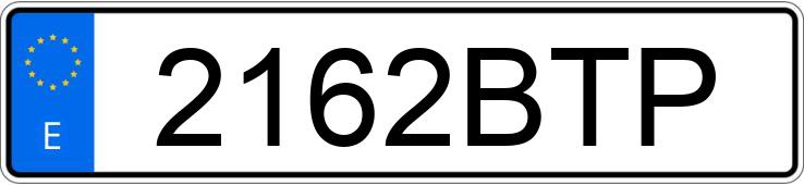 Numer rejestracyjny 2162BTP posiada RENAULT CLIO