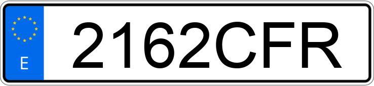 Numer rejestracyjny 2162CFR posiada MERCEDES S 350 (140)