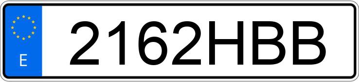 Numer rejestracyjny 2162HBB posiada NISSAN QASHQAI