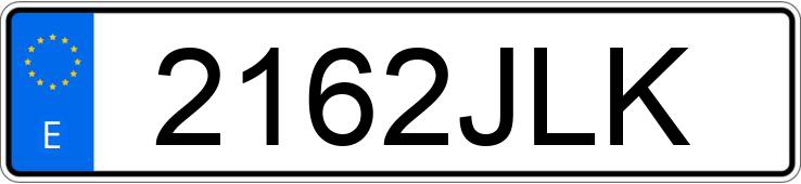 Numer rejestracyjny 2162JLK posiada OPEL ASTRA