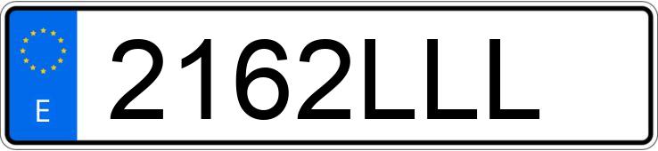 Numer rejestracyjny 2162LLL posiada MERCEDES AMG GT (290)