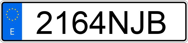 Numer rejestracyjny 2164NJB posiada SEAT ATECA Numer rejestracyjny 2164NJB posiada SEAT ATECA