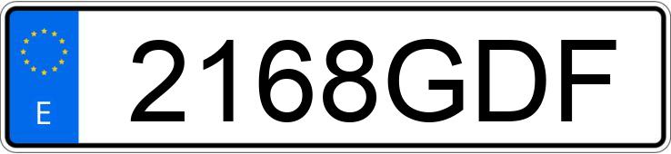 Numer rejestracyjny 2168GDF posiada DODGE CALIBER