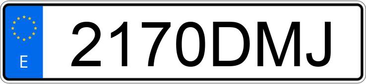 Numer rejestracyjny 2170DMJ posiada VOLKSWAGEN PASSAT