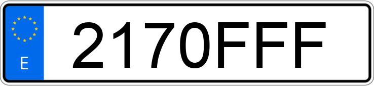 Numer rejestracyjny 2170FFF posiada LADA NIVA Numer rejestracyjny 2170FFF posiada LADA NIVA